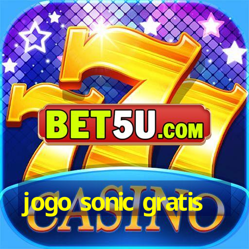 jogo sonic gratis